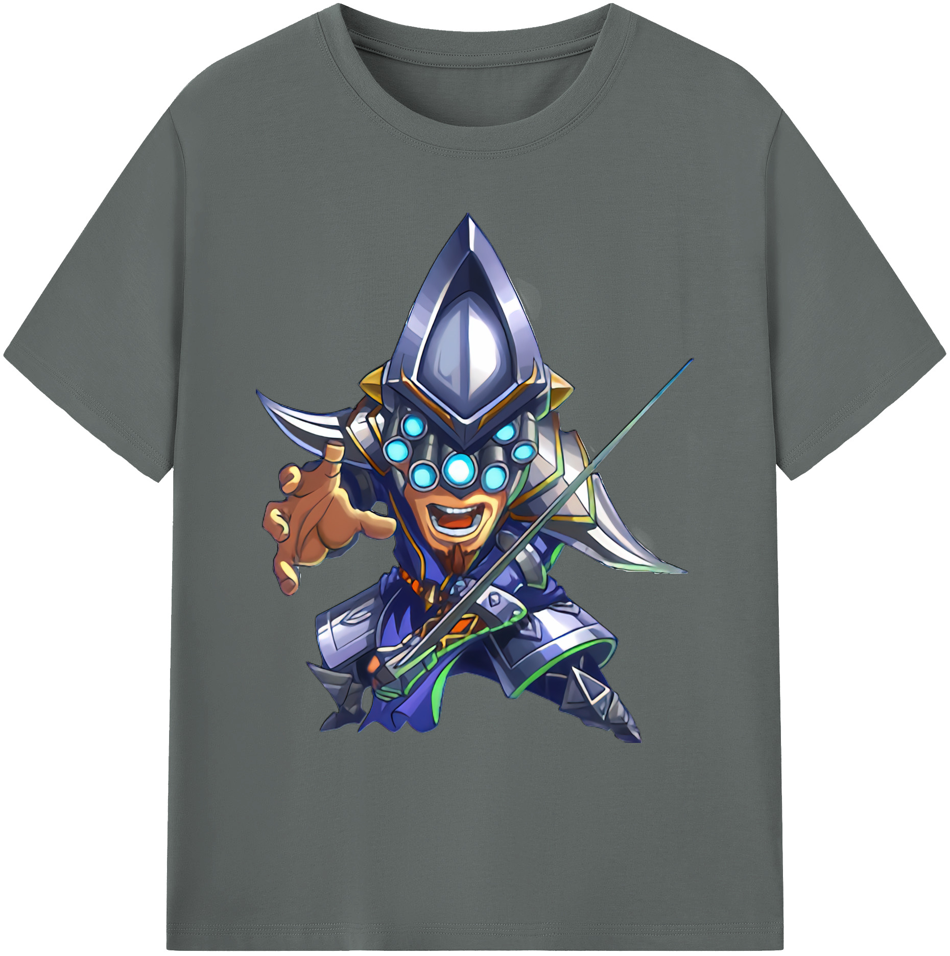 リーグ・オブ・レジェンド League of Legends LOL 綿100％ メンズ半袖Tシャツ｜肌触りやわらか＆通気性